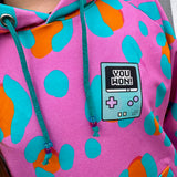 Iron-on patch “Gameboy” x turquoise