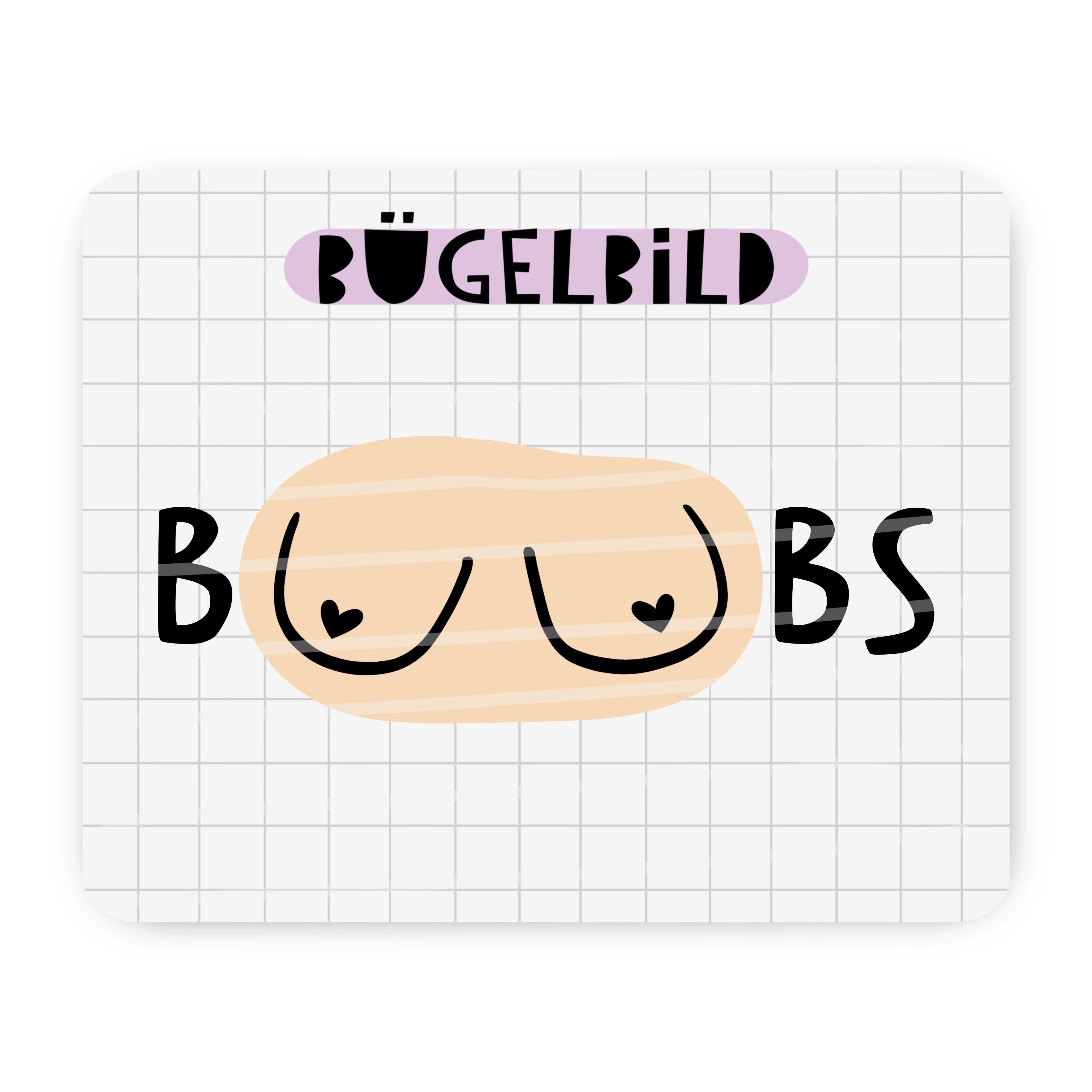 Bügelbild „Boobs“