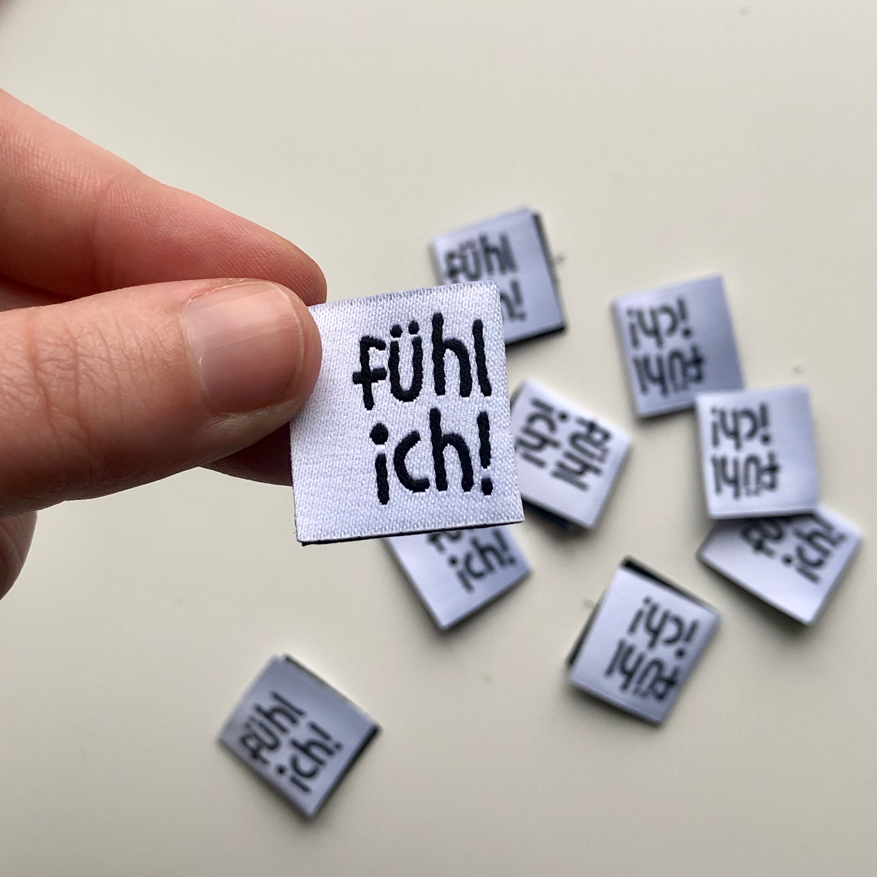 3er Set Weblabel „Fühl ich!“