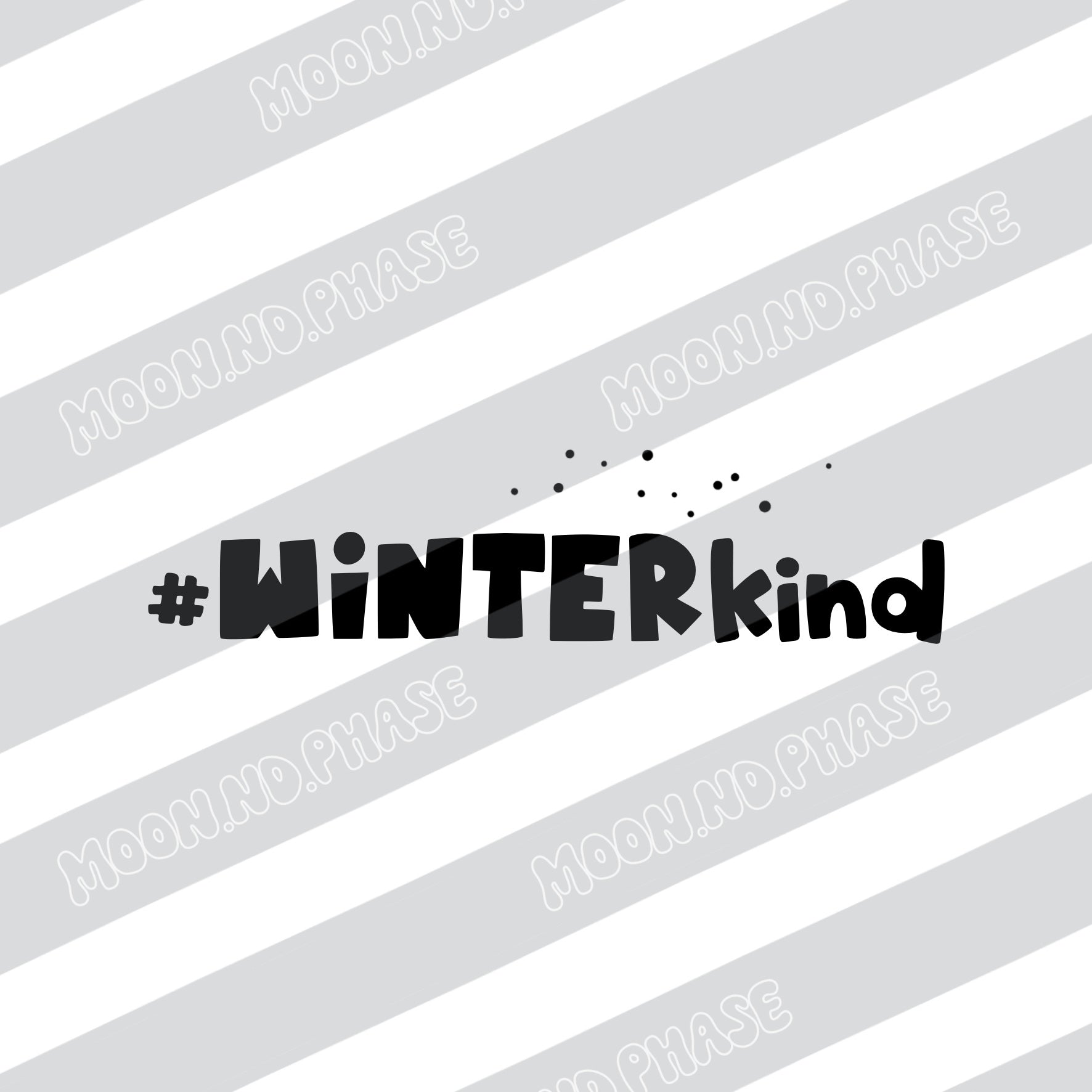 Winter Hashtags PNG Datei