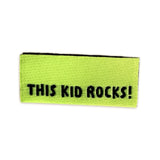 3er Set Weblabel „This kid rocks!“