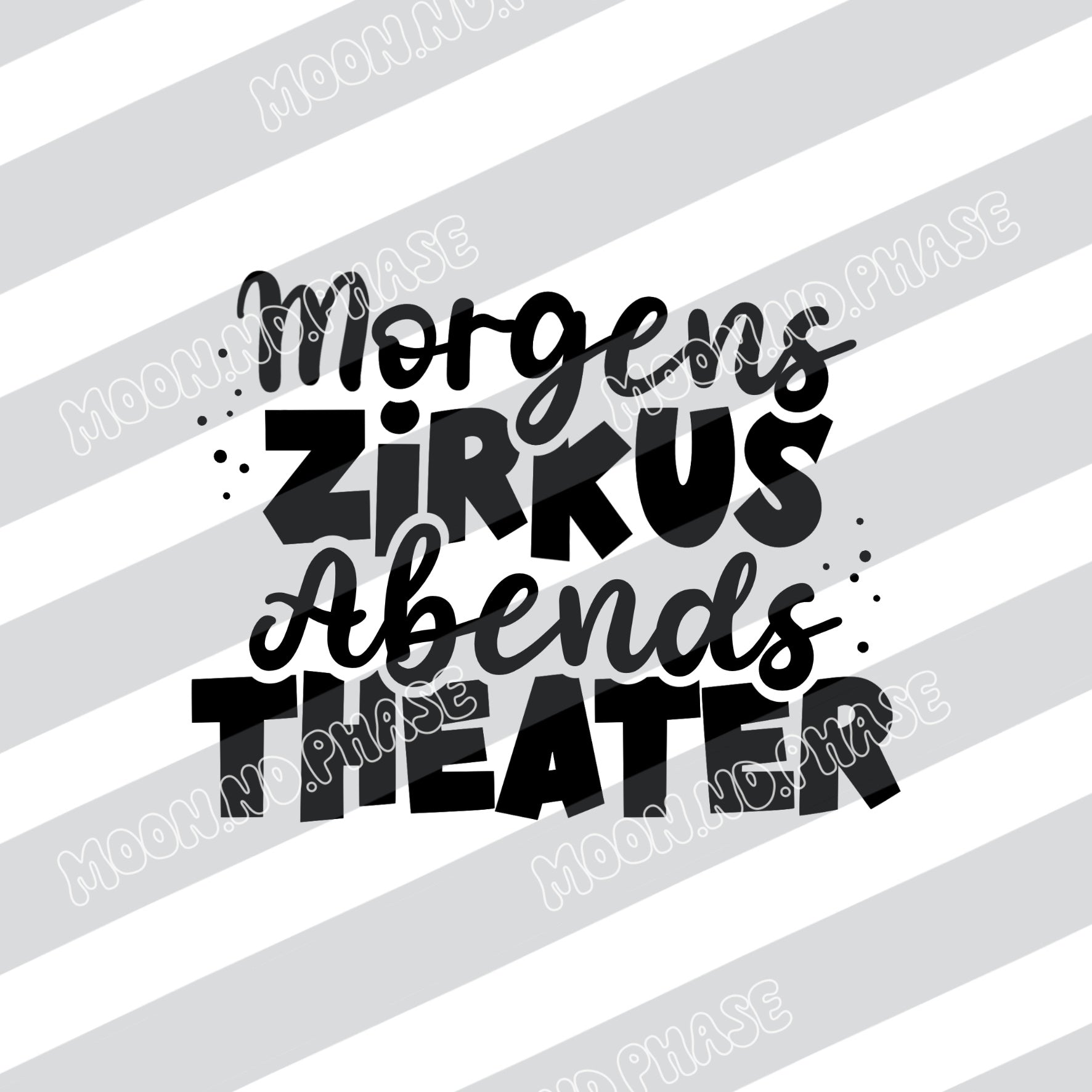 Morgens Zirkus, Abends Theater PNG Datei