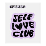 Iron-on patch “SelfLoveClub” x Lilac