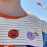 Iron-on patch “Faces” set