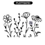 Wildblumen PNG Datei