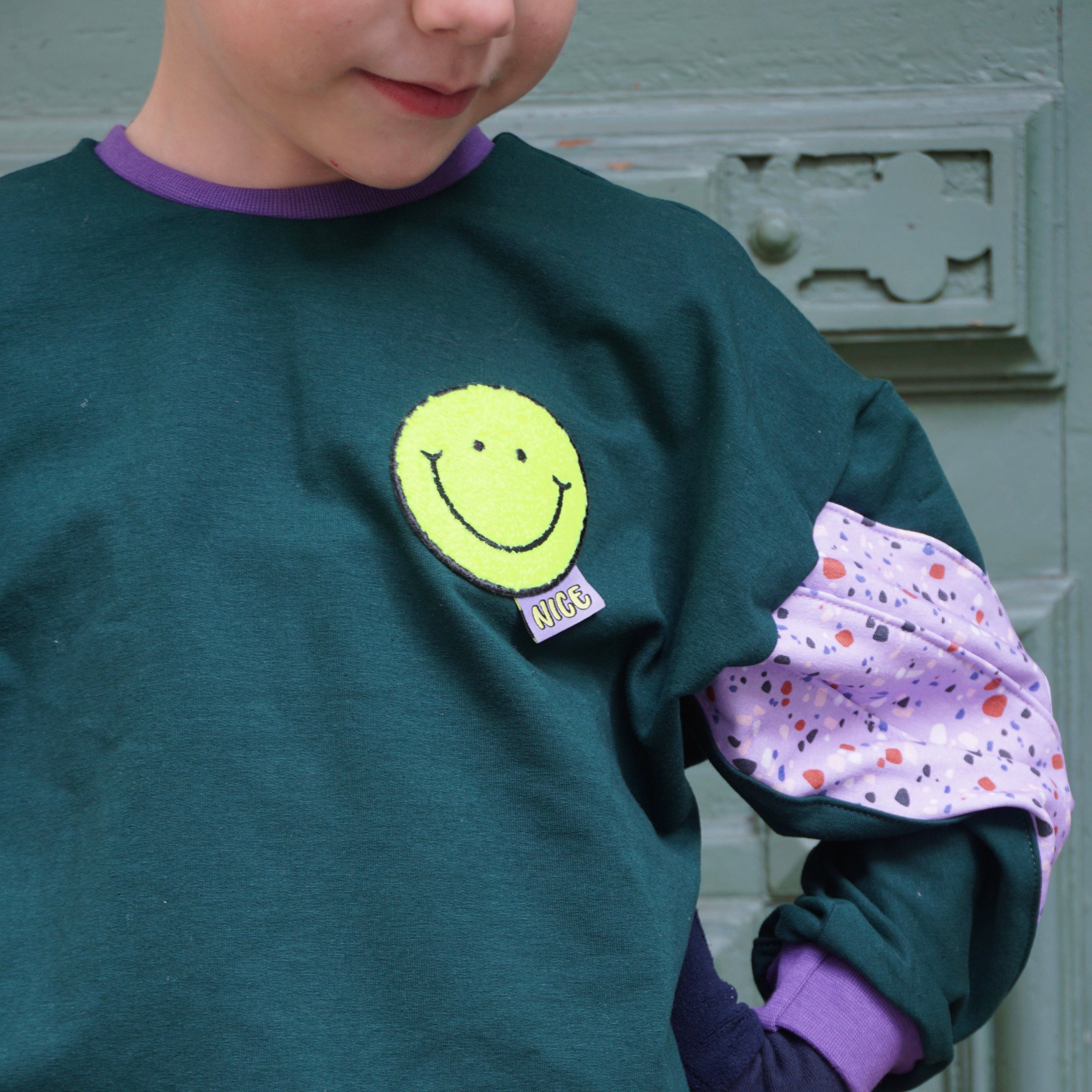 Chenille Patch „Smiley“