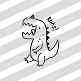 A Rex Outline PNG file