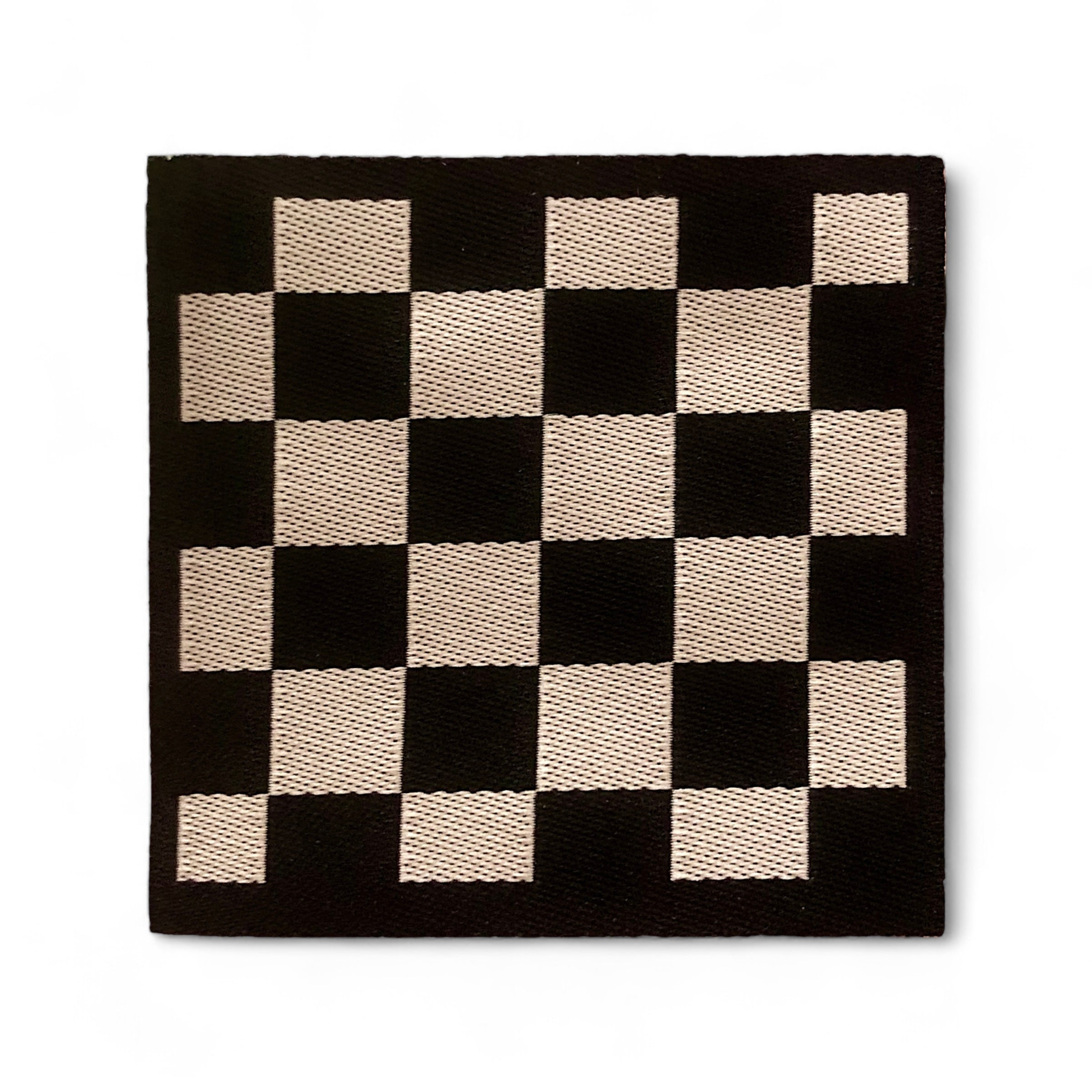 Weblabel „Checkerboard“ beige