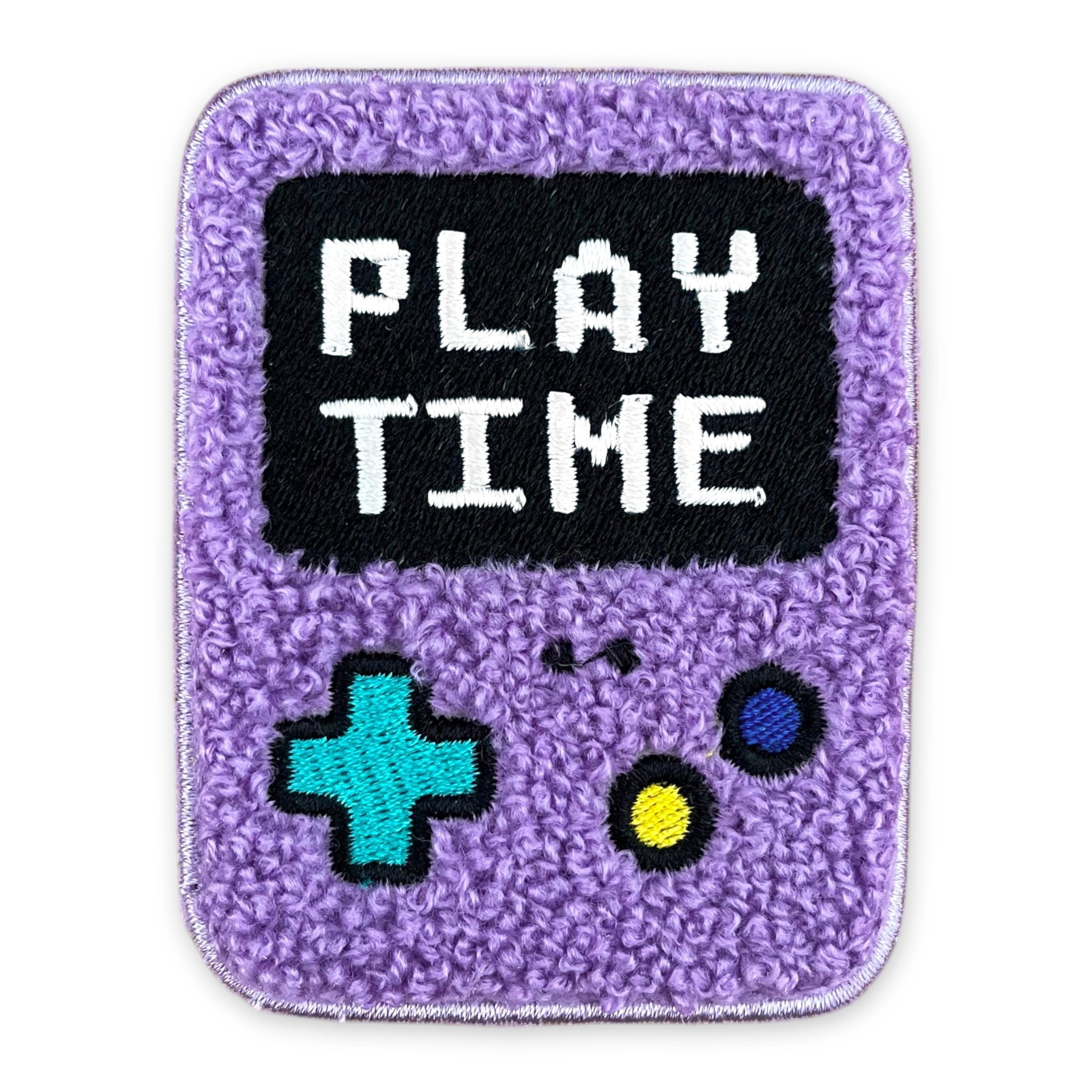 Chenille Patch „Play Time“