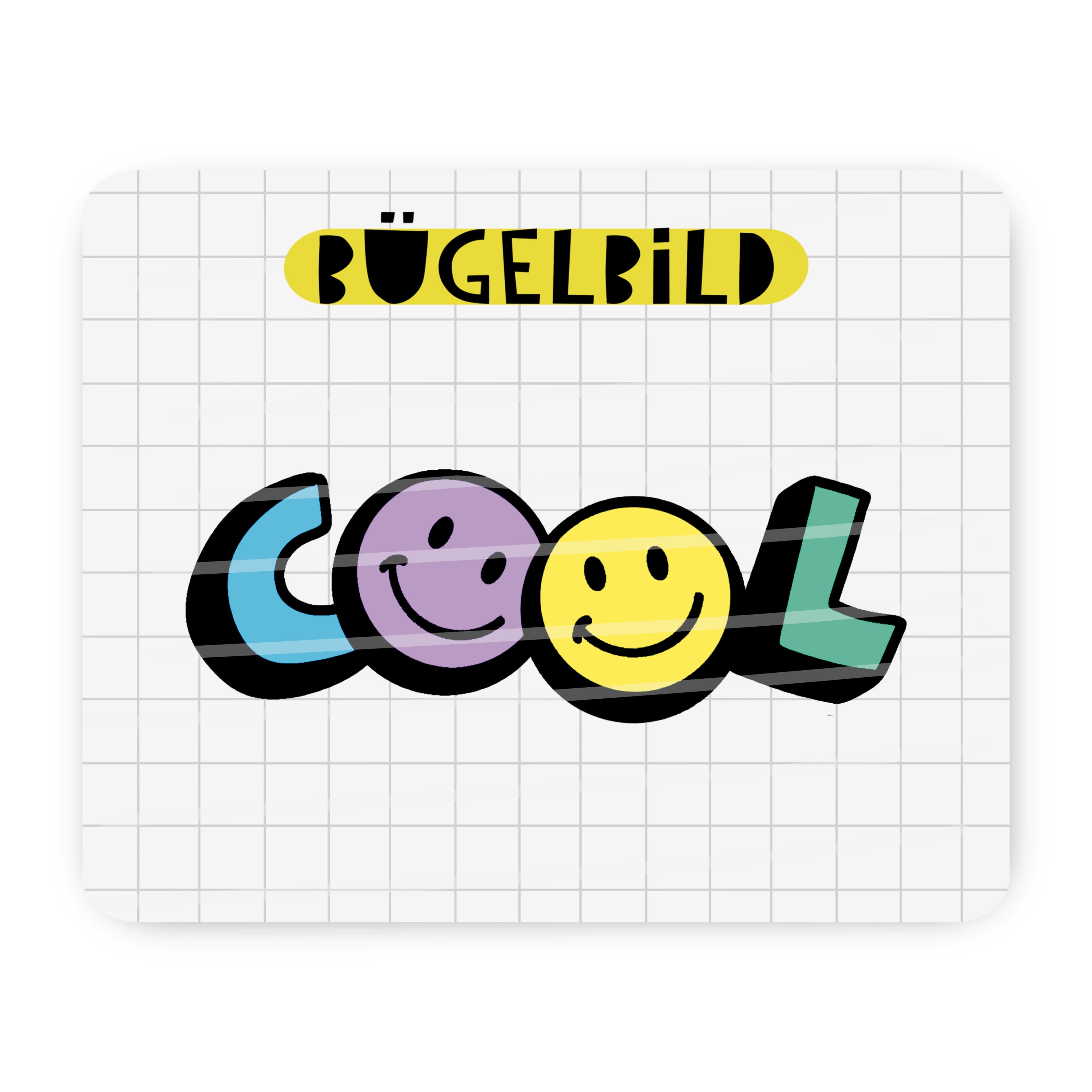 Bügelbild „Cool“