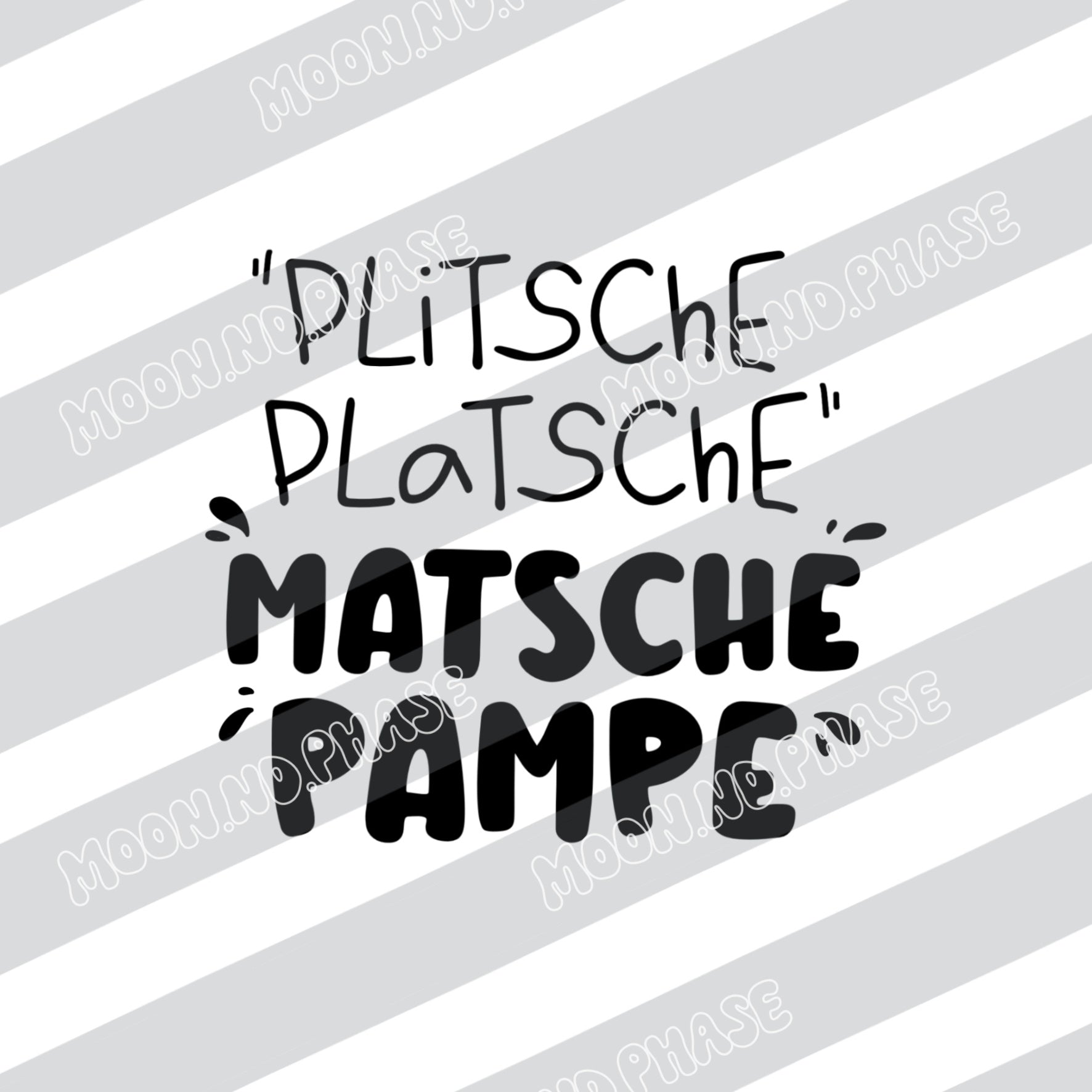 Plitsche Platsche PNG Datei