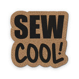 Faux leather label “Sew cool”