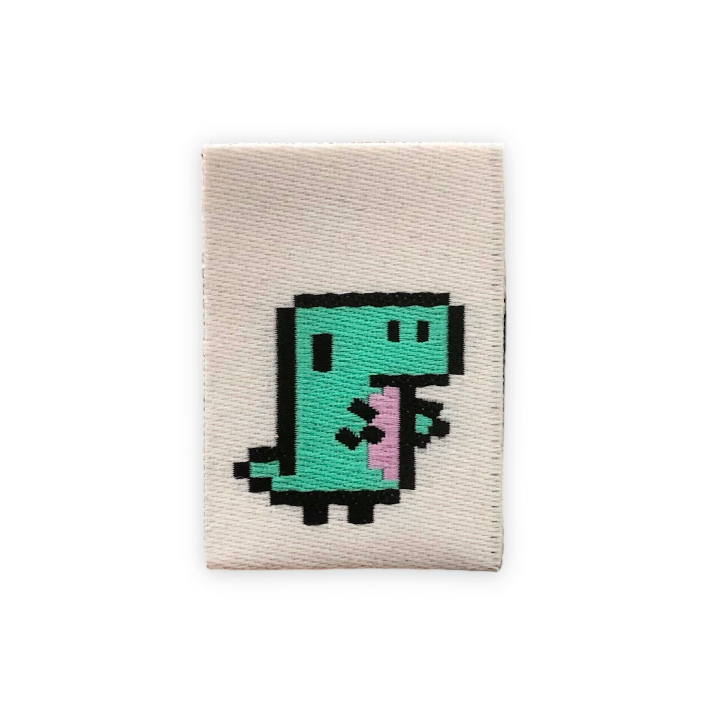 Set of 2 web labels “8-bit Dino”