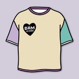 Iron-on image “Bam in love”