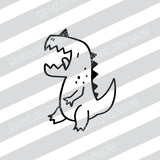 A Rex Outline PNG file