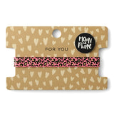 *RESTBESTAND* 52 cm Ripsband „Leo“ - Pink