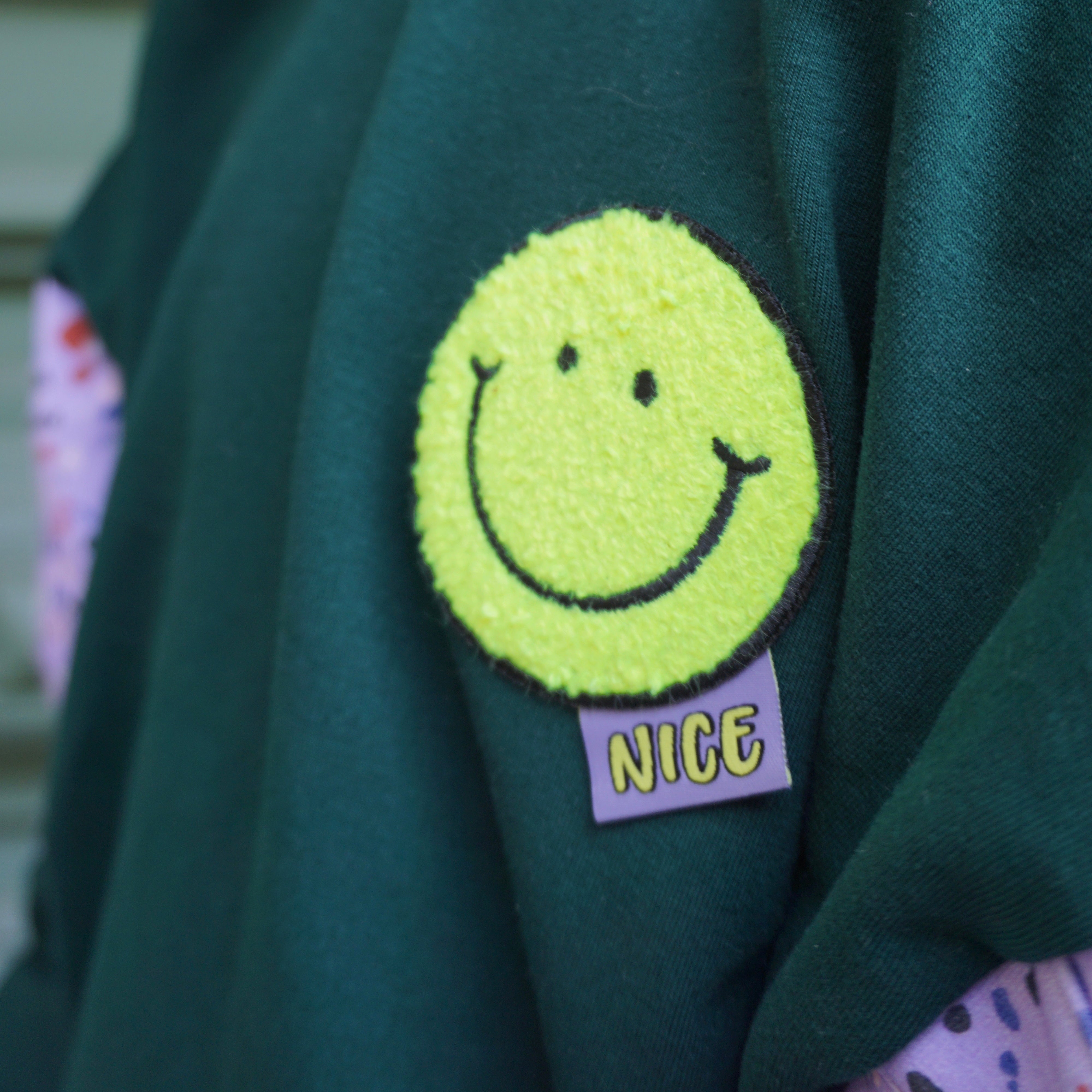 Chenille Patch „Smiley“