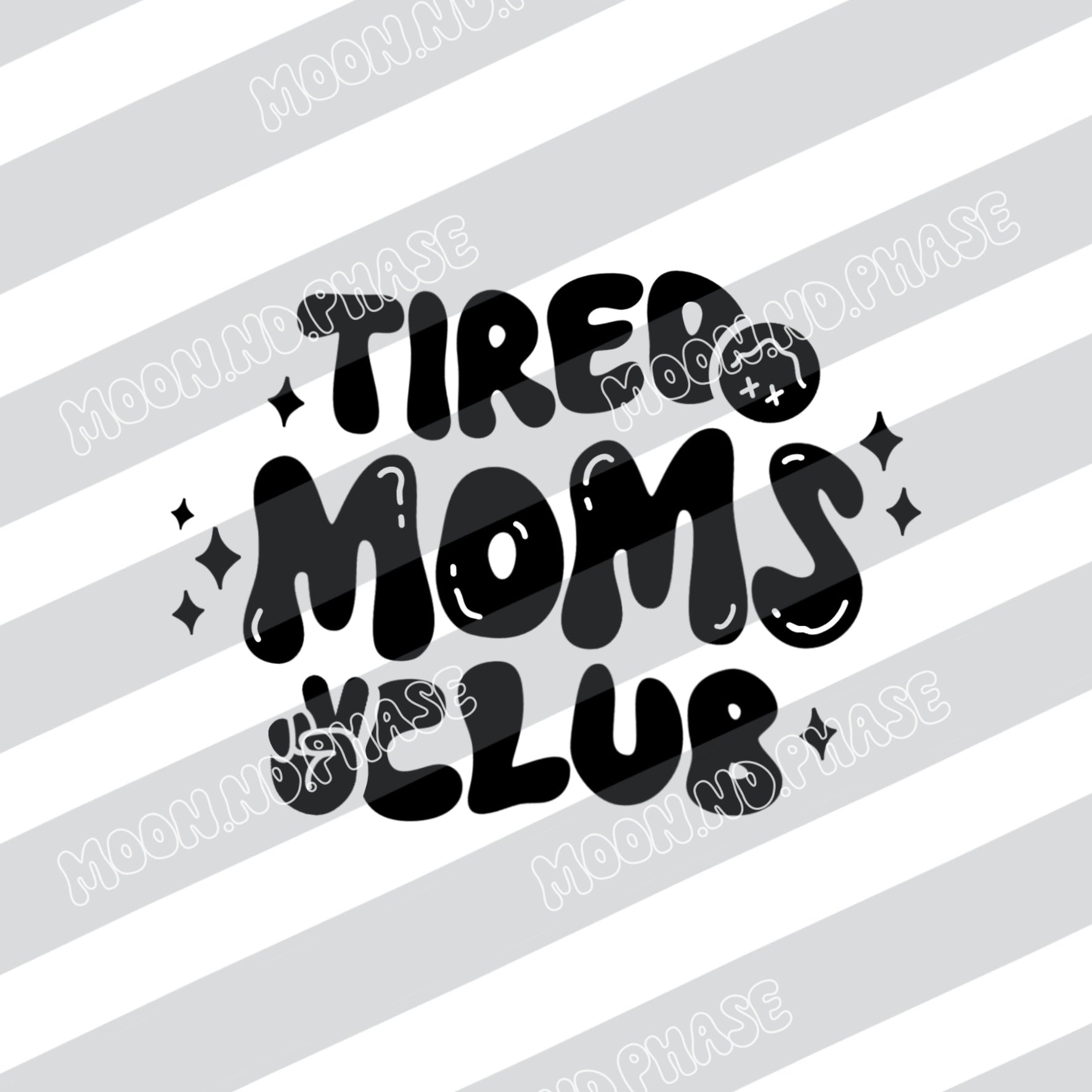 Tired Mom‘s Club PNG Datei