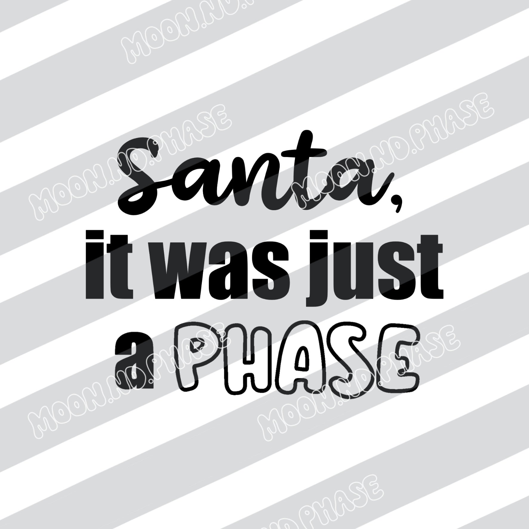 Santa, it was just a Phase PNG Datei