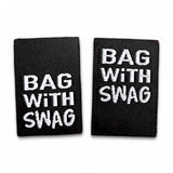 Set of 3 woven labels “Bag with Swag”