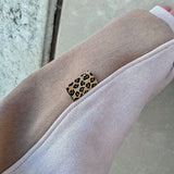 Set of 3 woven labels “Leo” x mustard