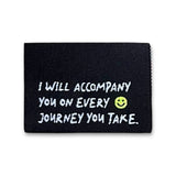 Set of 3 web labels “I will accompany you”