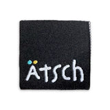 Set of 3 woven labels “Ätsch”
