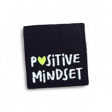 Set of 3 web labels “Positive Mindset”