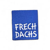 Set of 3 woven labels “Cheeky Badger”