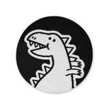 Gewebtes Bügelpatch „Dino”