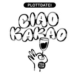 Ciao Kakao PNG Datei - 2 Varianten