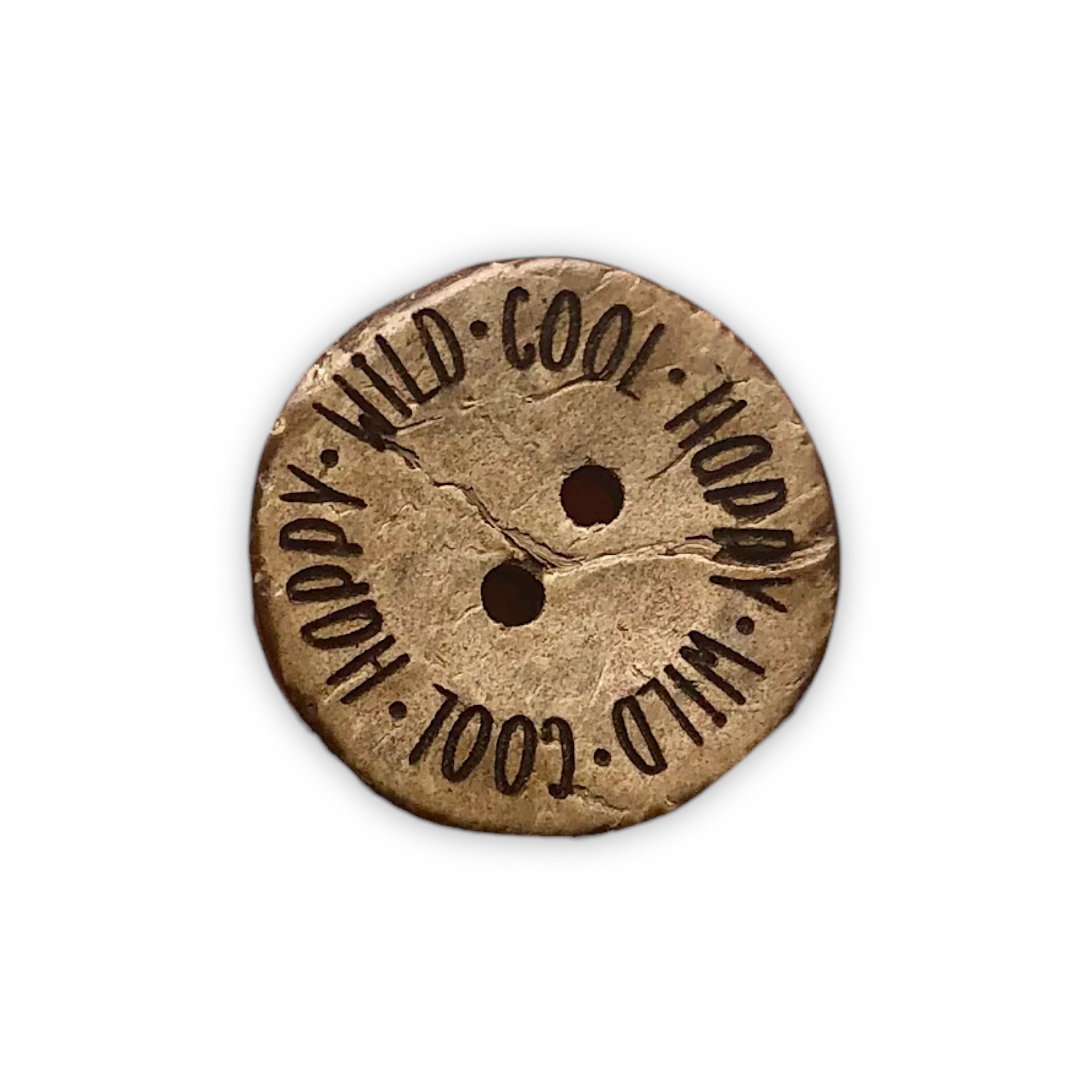 “Cool x Wild x Happy” button