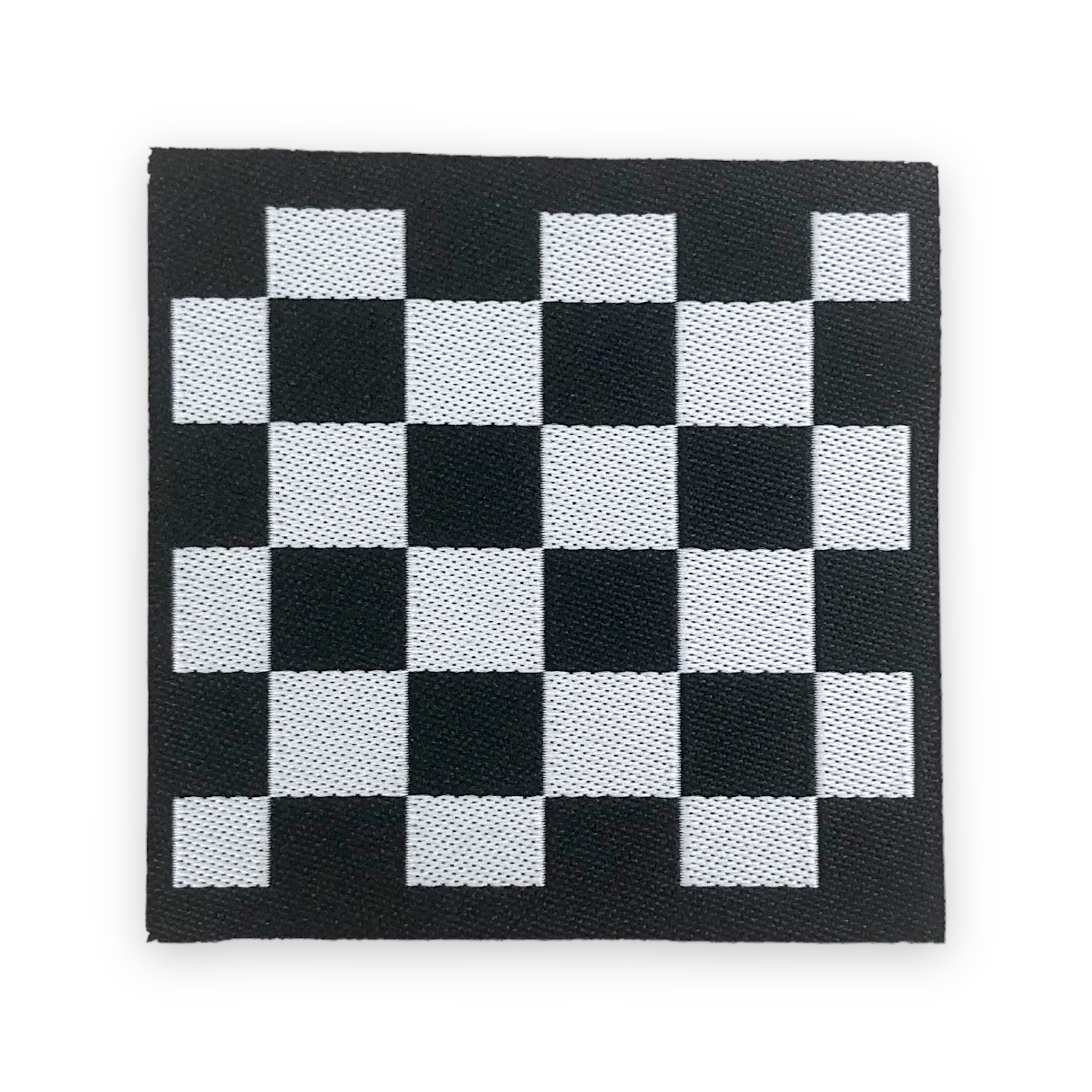 Weblabel “Checkerboard” white