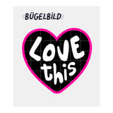 Iron-on patch “Love this”