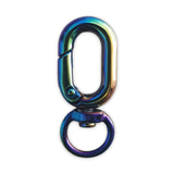 Hummerverschluss Karabiner für Anhänger x Black Metallic