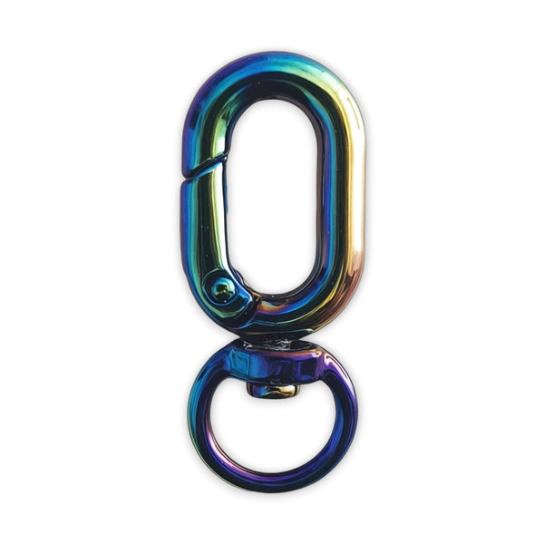 Hummerverschluss Karabiner für Anhänger x Black Metallic