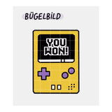 Iron-on patch “Gameboy” x mustard
