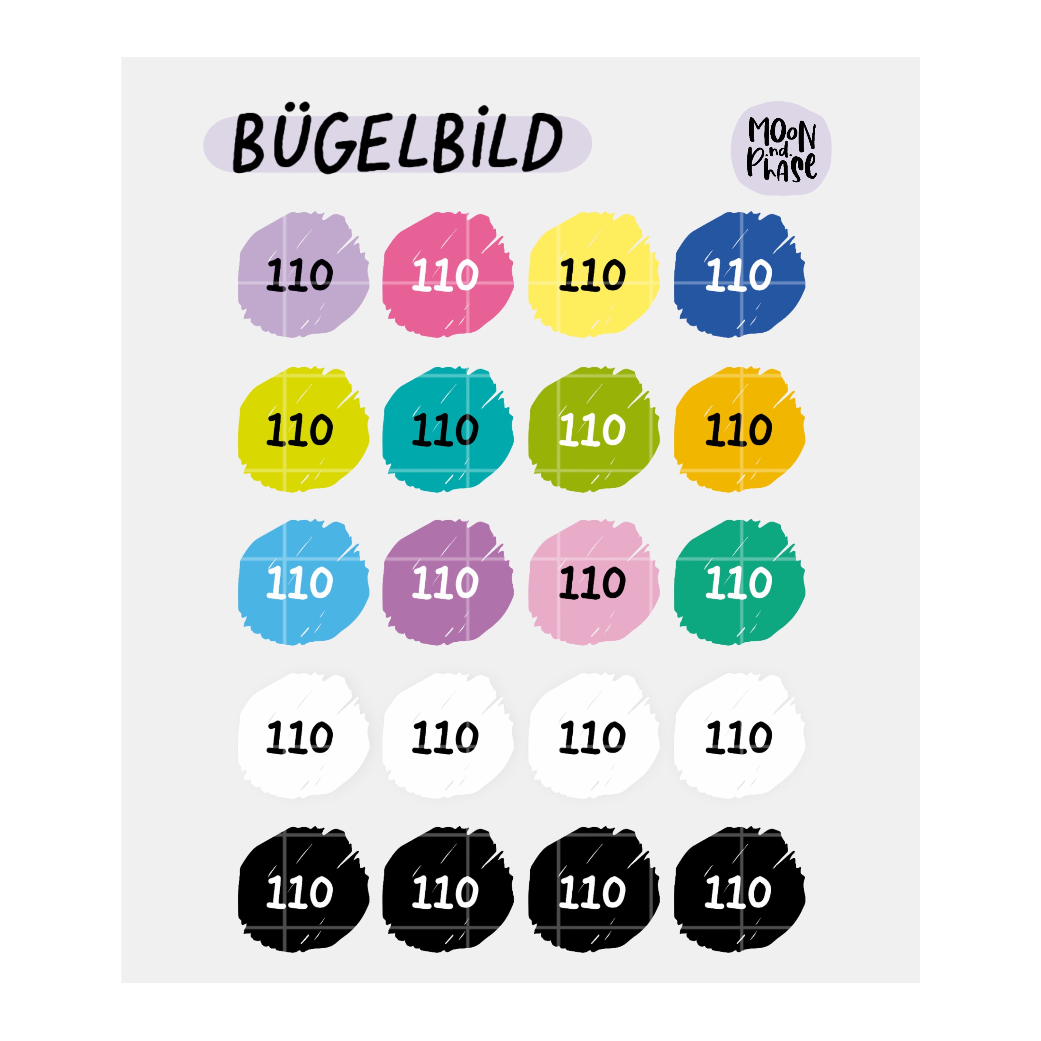 Iron-on patch “Children’s sizes” 50-140