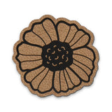Kunstleder Label „Wildblume“