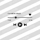 Favorite Song PNG Datei