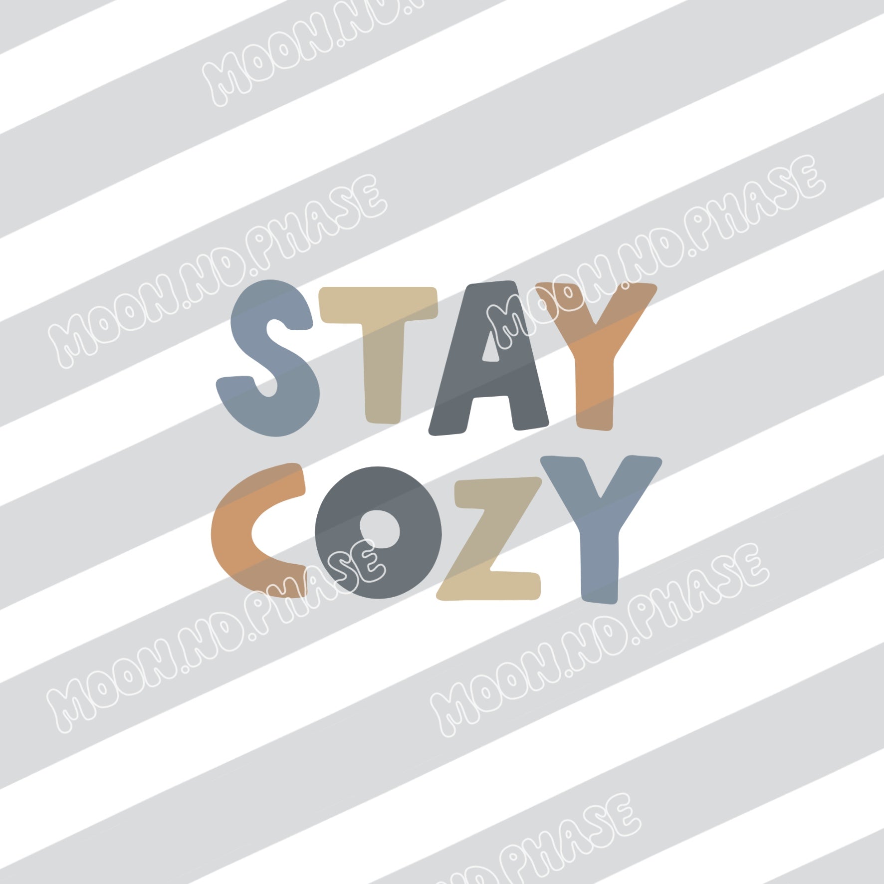 Stay cozy PNG Datei