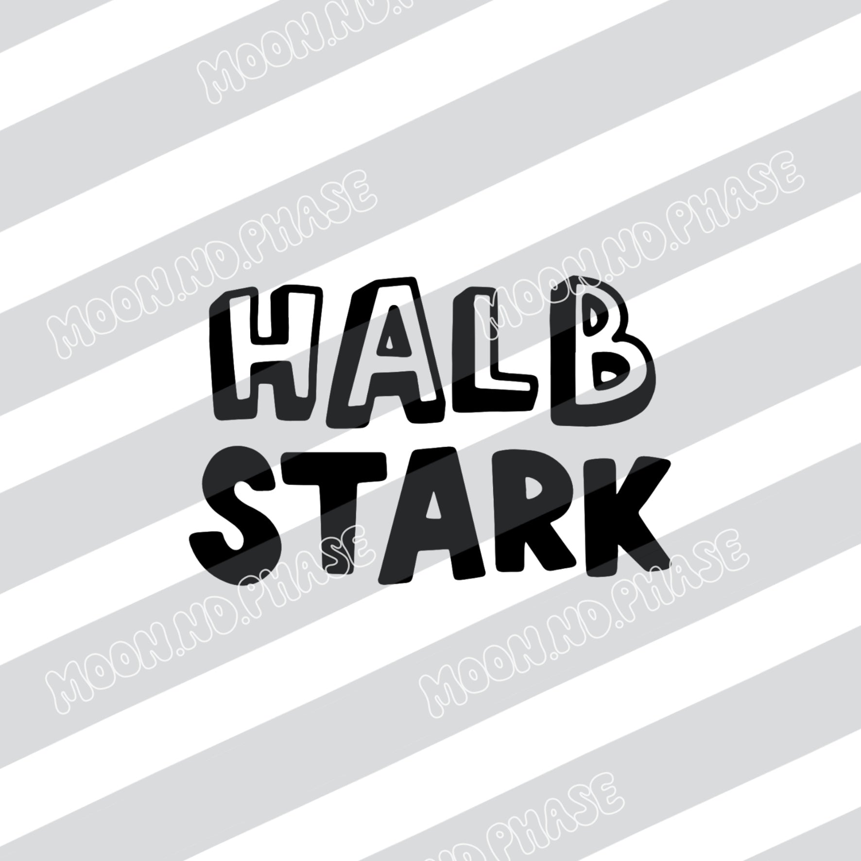 Halbsstark PNG Datei