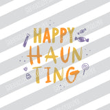 Happy Haunting PNG Datei
