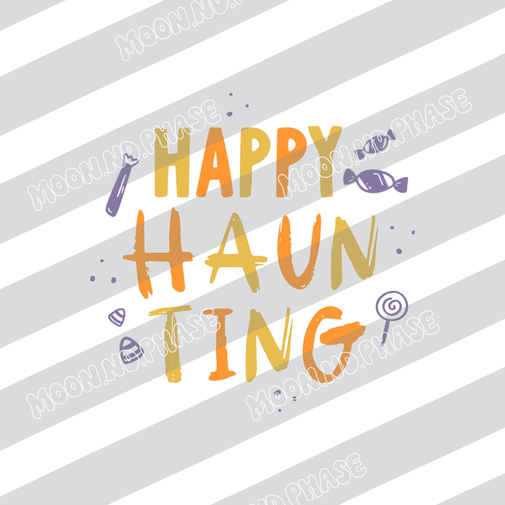 Happy Haunting PNG file