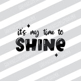 Time to Shine PNG file