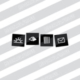 Icons version 1 PNG file