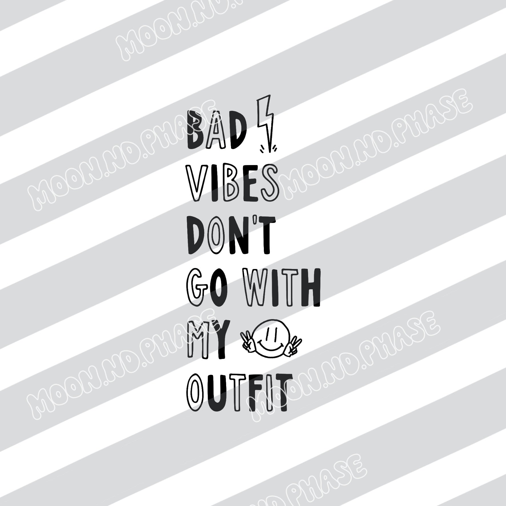 Bad Vibes PNG Datei