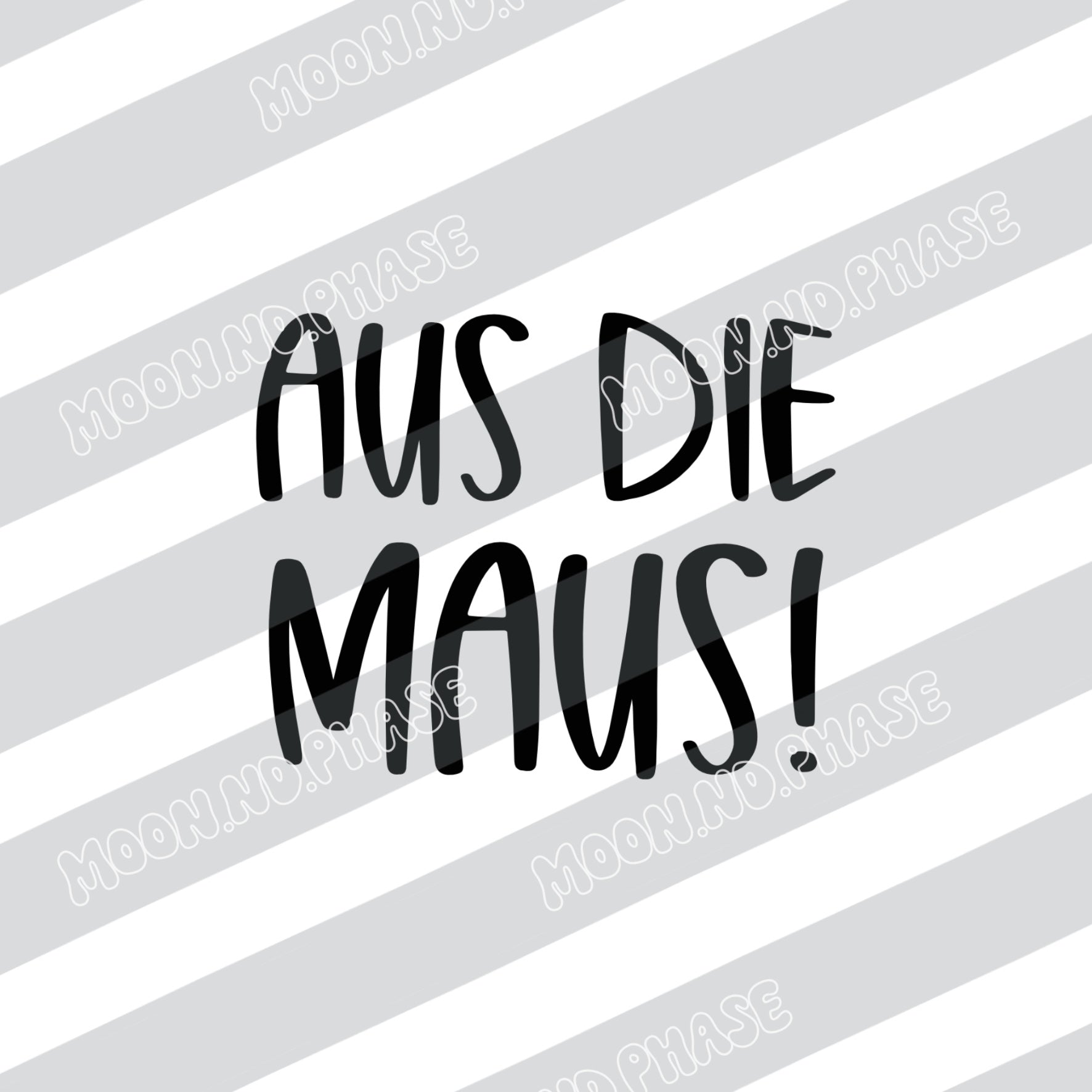 Aus die Maus PNG Datei