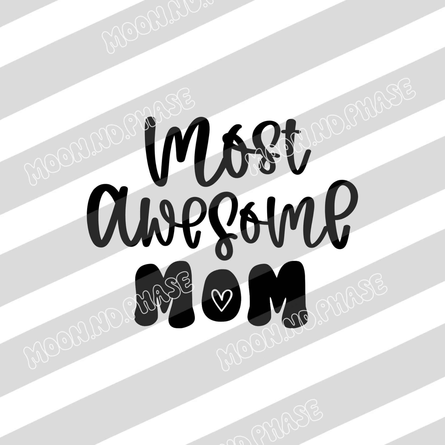 Awesome Mom PNG Datei