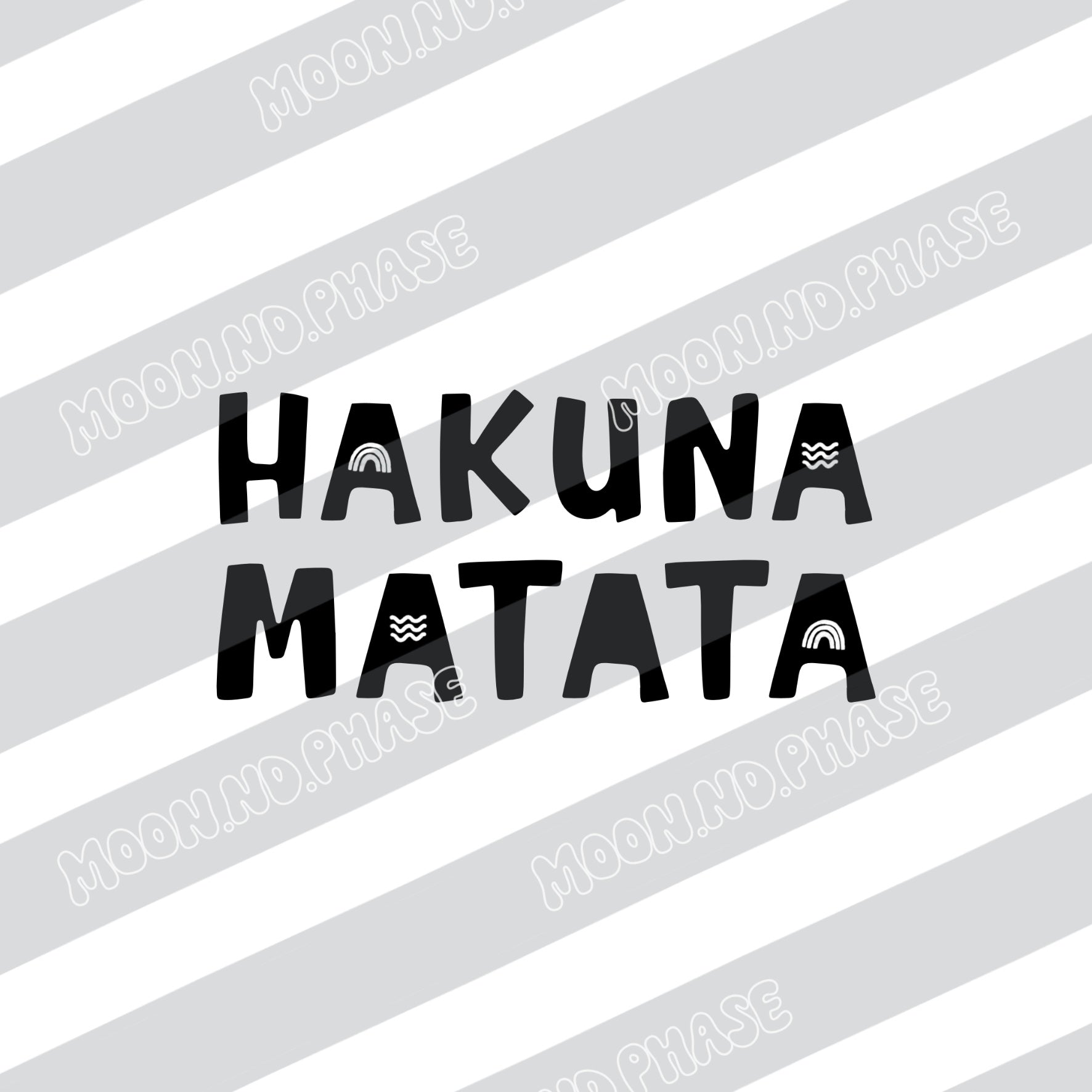 Hakuna Matata PNG Datei